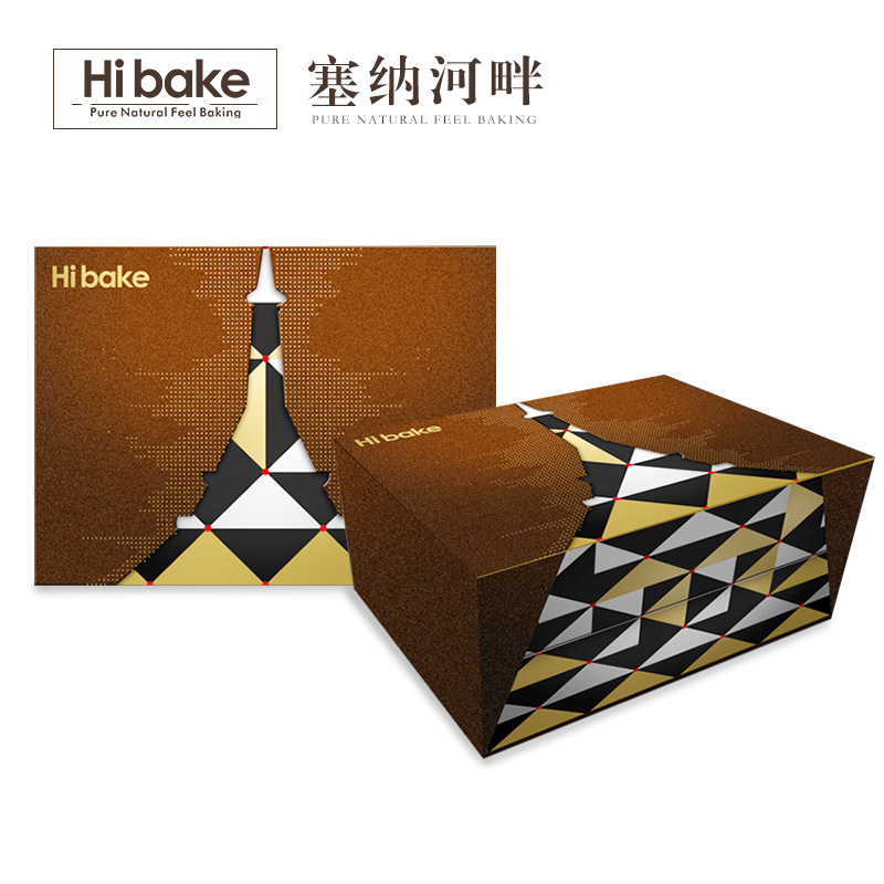 Hibake月饼-塞纳河畔 8口味16粒装 高档送礼佳品 成都月饼团购批发